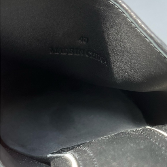 Black rag & bone MILLIE Mules with Acrylic Block Heel - Picture 4 of 7